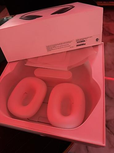 iphone max: Apple AirPods Max (Space Gray) Demək olarki işlənməyib, 4-5 dəfə — 5