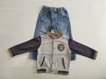Kompleti: Zara, Komplet: Jakna, Farmerke, 92 — 2
