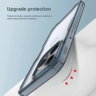 Maske i futrole za telefone: Futrola NILLKIN NATURE PRO za iPhone 15 Pro Max (6.7) bele boje — 9