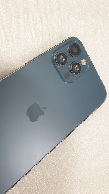 Apple iPhone: IPhone 12 Pro Max, Б/у, 256 ГБ, Зеленый, 100 %