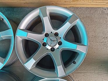 diska 13: Литые Диски R 17 Mercedes-Benz, Комплект, отверстий - 5, Б/у — 6