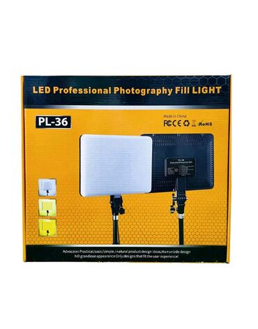 İşıqlandırma: PL-36 LED Professional Photography Fill Light, fotoqrafiya və video
