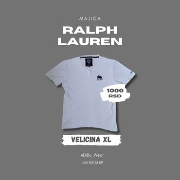 rolke muske: Men's T-shirt L (EU 40), XL (EU 42), bоја - Bela