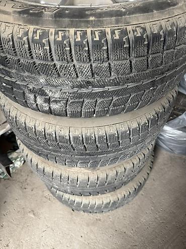 Шиналар жана дисктер: Дөңгөлөктөр монтажда 215 / 60 / R 16, Кыш, Колдонулган, Комплект, Жеңил унаалар, Темир, тешиктери - 5 — 4