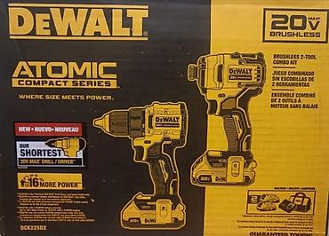 набор макита 4 в 1: Dewalt dck225d2.Комбо из двух инструментов dewalt, шуруповерт dcd794 и — 1