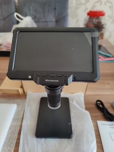 elektron mikroskop: 🔬 HAYVE MK7 7” Digital Mikroskop – 1200X Böyütmə ilə Professional — 2