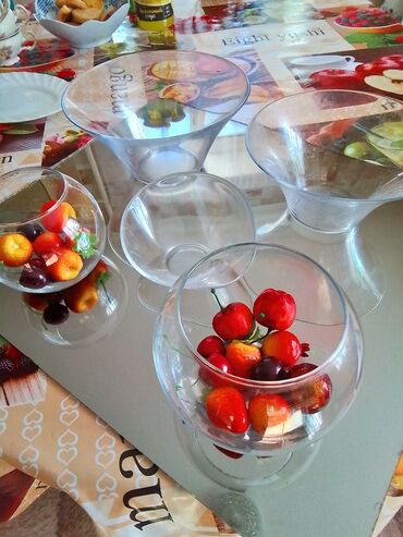 стеклянные полки для конфет: Вазы,салатницы для салатов,фруктов,,конфет,,,,,,набор из 5