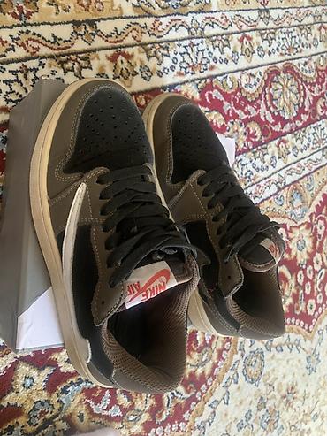 Мужская обувь: Кроссовки низкие в стиле Nike Air Jordan 1 Low (цвет — 2
