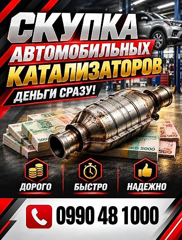 КАТАЛИЗАТОРЛОРДУ КЫМБАТ БААДА САТЫП АЛАБЫЗ! БИШКЕКТЕ КАТАЛИЗАТОРЛОРДУ