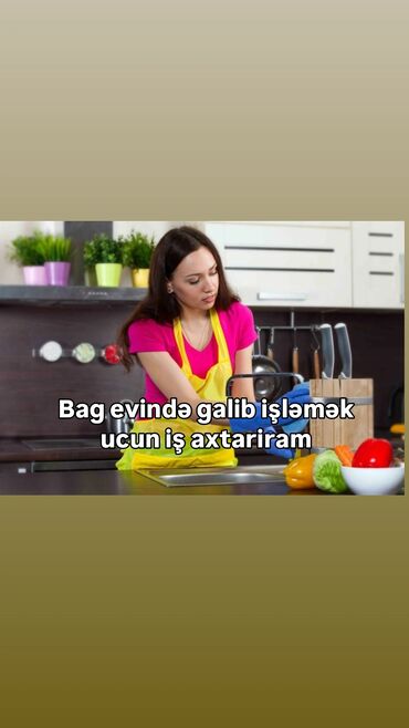 taksi isi axtariram: Bag evlerinde iş axtariram əlimdən hər iş gəlir yemey bişirməy ev