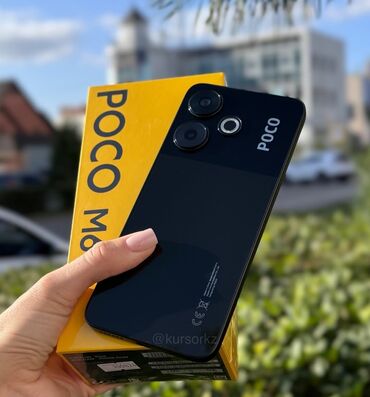 Poco: Poco M6, 256 GB, rəng - Qara, Sensor