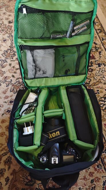 Fotokameralar: Nikon D7100 + 18-105 lens, GODOX TT600 Speedlight, 2 kart, sumka -da lalafo.az — 4 Fotokameralar: Nikon D7100 + 18-105 lens, GODOX TT600 Speedlight, 2 kart, sumka — 4