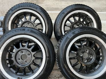 Колеса в сборе: Колеса в сборе 185 / 65 / R 15, Зима, Б/у, Комплект, Легковые, Литые, отверстий - 4