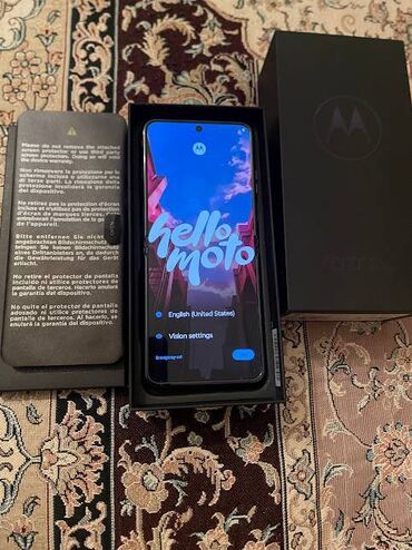 Motorola: Motorola Razr 40 Ultra, 256 GB, rəng - Boz, Sensor, Barmaq izi, Simsiz şarj