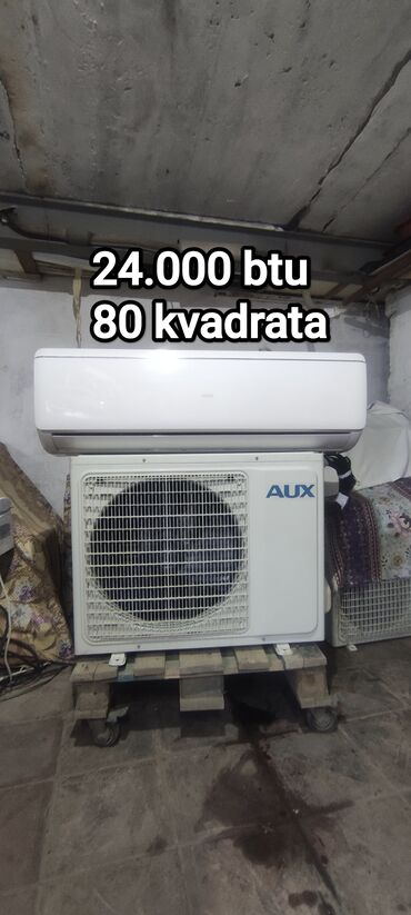 aux kondisioner yay rejimi: Кондиционер AUX, Б/у, 70-80 м², Сплит-система, Нет кредита, Платная установка