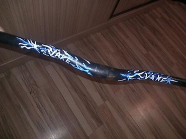 peridok velo: Velosiped sükanı – Snake dizaynlı - Tip: Dağ/şosse üçün yüksəltilmiş — 1