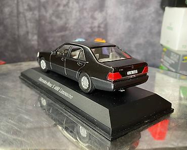 Avtomobil modelləri: Коллекционная модель Mercedes-Benz S600 W140 Limousine black 1998 CEF — 25