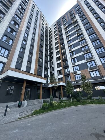 квартиры в ипотеку без первоначального взноса: 2 бөлмө, 70 кв. м, Элитка, 13 кабат, ПСО (өзү оңдоп түзөтүп бүтүү үчүн)