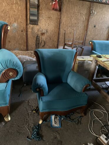 Ремонт, реставрация мебели: Ремонт,реставрация и перетяжка мебели Замена наполнителей (поролон и — 7