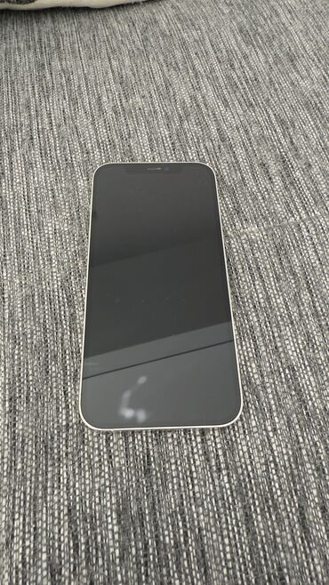 айфо 12: IPhone 12 Pro, Колдонулган, 128 ГБ, White Titanium, Заряддоочу түзүлүш, 74 %
