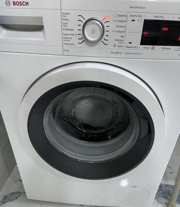 Ütülər və buxarlayıcılar: Paltaryuyan maşın Bosch, 9 kq, Avtomat, Qurutmasız, Kredit yoxdur