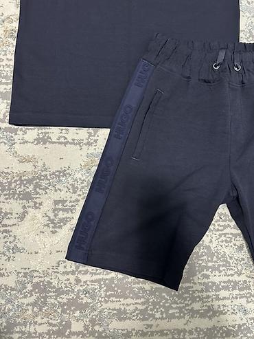 leopard 7: Мужской спортивный костюм, S, Hugo Boss, Новый, цвет - Синий, Платная доставка — 2