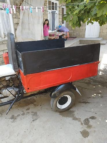 dort teker motosiklet: Yükdaşıma üçün üçtəkərli motoaraba - Tip: üçtəkərli yük motoarabasə — 2