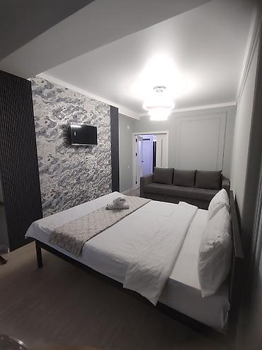 Посуточная аренда квартир: 1 комната, Душевая кабина, Постельное белье, Кондиционер — 2