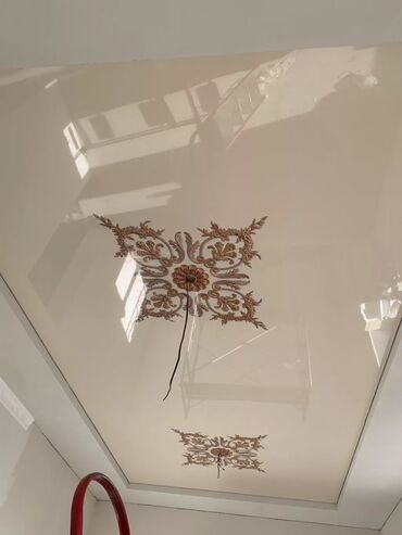 Натяжной потолок: Натяжной потолок Матовое, 3D потолки, Глянцевое Демонтаж, Бесплатный замер, Гарантия — 5