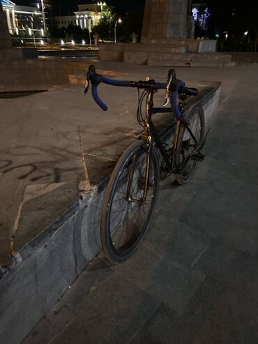 корейский шоссейный велосипед: Шоссейный велосипед корейский, рама 49 сталь, руль баран тормоза