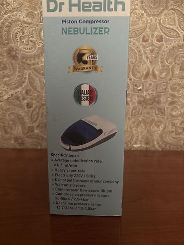 rahat nefes: Dr Health Piston Compressor Nebulizer Məhsul təsviri: - Porşenli — 3