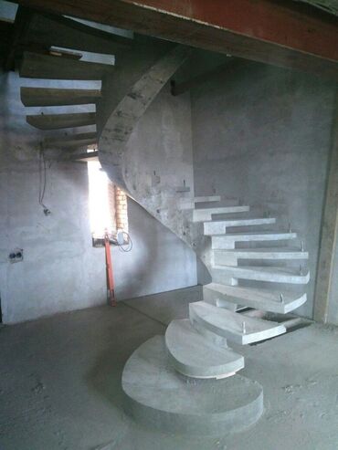 Бетонные лестницы: На бетонный лестнице киргизстанбуйинча не любое сложная проектная — 17