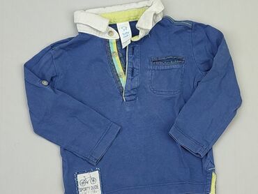 błękitna sukienka elegancka: Sweatshirt, 6-9 months, condition - Fair