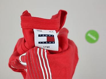 tommy bluzki: Tommy Jeans, T-shirt damski, rozmiar L — 4