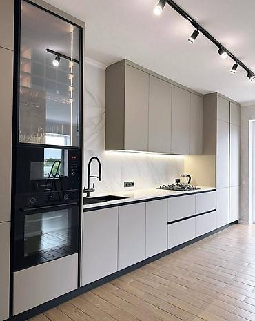 Кухонные гарнитуры: Кухонные гарнитуры под заказ в современном минималистичном стиле. - — 3