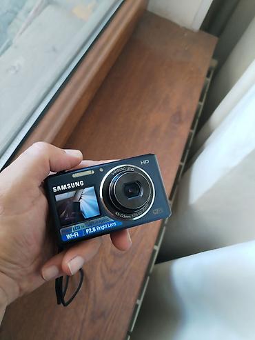 Фото и видеокамеры: Samsung DV 150 f 16.2 Megapixel reqemsal fotoaparati esas ekrani sinib — 4