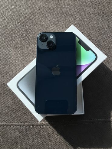 Apple iPhone: IPhone 14, 128 GB, Göy, Barmaq izi, Simsiz şarj, Face ID
