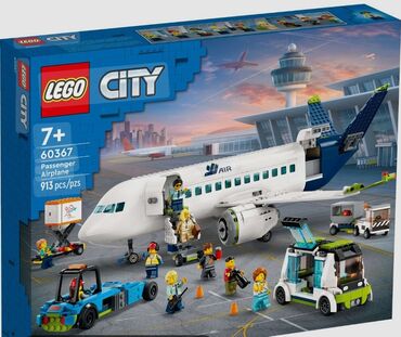 Игрушки: Конструктор LEGO City 60367 Пассажирский самолет Набор Лего серии