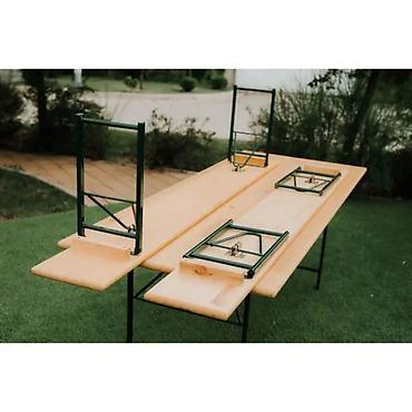 Desks and tables: Slavski Sto na Rasklapanje 200x90 cm NOV Kamp Sklopivi Sto za Terase — 9