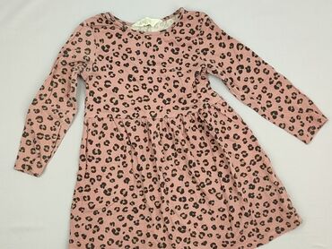 czerwona obcisła sukienka h m: Sukienka, H&M, 2-3 lat, 92-98 cm, stan - Bardzo dobry