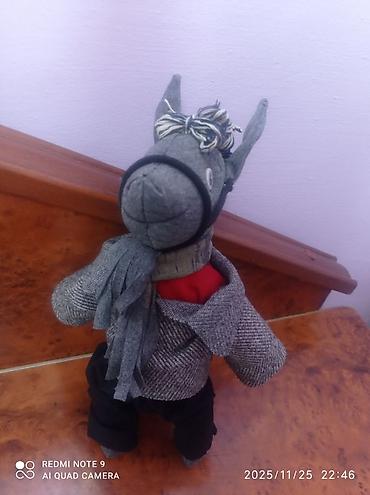 конный шлем: Кто?, кто? Конь в пальто! 😄 🐴 Креативная интерьерная авторская кукла — 1