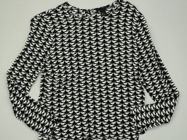 czarne cekinowe bluzki: Bluzka Damska, H&M, XS, stan - Dobry