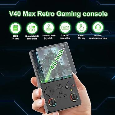 steam deck oled: Новая портативная игровая консоль RegiisJoy V40 Max 2025 года, 256Gb — 2