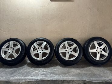 авто на российском учете: Дөңгөлөктөр монтажда 205 / 60 / R 16, Кыш, Колдонулган, Комплект, Жеңил унаалар, Куйма, тешиктери - 5