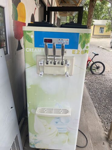 Производство мороженого: Балмуздак апарат E26 2,8 kW 48л час жаны бойдон