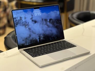 купить бу ноутбук apple: Ноутбук, Apple, 24 ram gb ГБ ОЭТ, Apple M4 Pro, 14 ", Колдонулган, Жумуш, окуу үчүн, эс тутум SSD