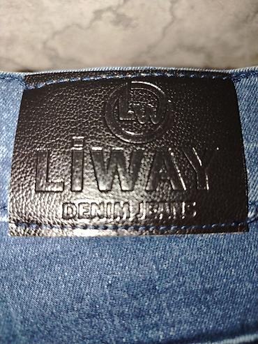 dar şalvar: LiWAY Denim cins şalvar Demək olar ki yenidir 2 dəfə geyinilib - — 2