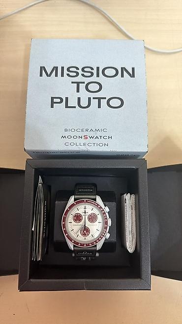 casio original: OMEGA x Swatch Speedmaster MoonSwatch “Mission to Pluto” - Модель из — 2
