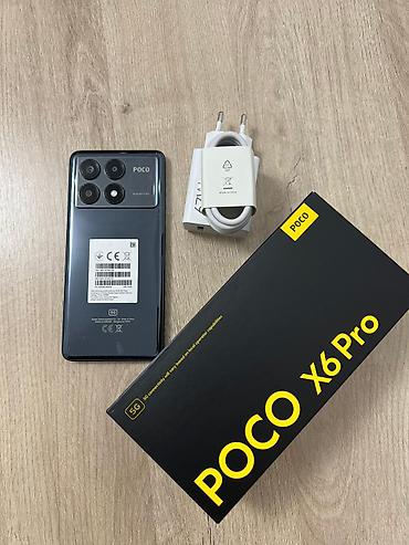 поко х6: Poco X6 Pro, Б/у, 512 ГБ, цвет - Черный — 1