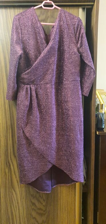 Вечерние платья: Вечернее платье, Миди, Massimo Dutti, XL (EU 42)